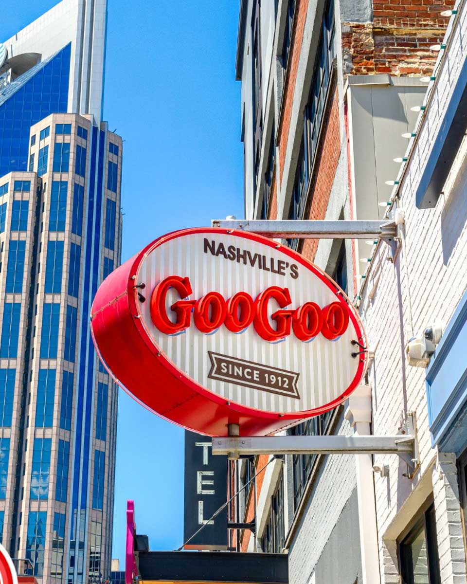 Goo Goo Clusters in Nashville Tennessee