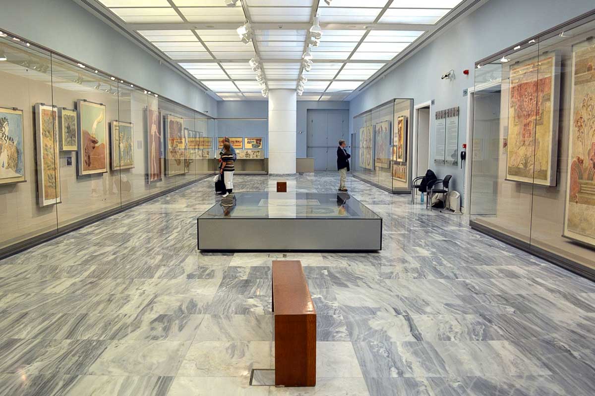 Heraklion Archaeological Museum in Crete Greece
