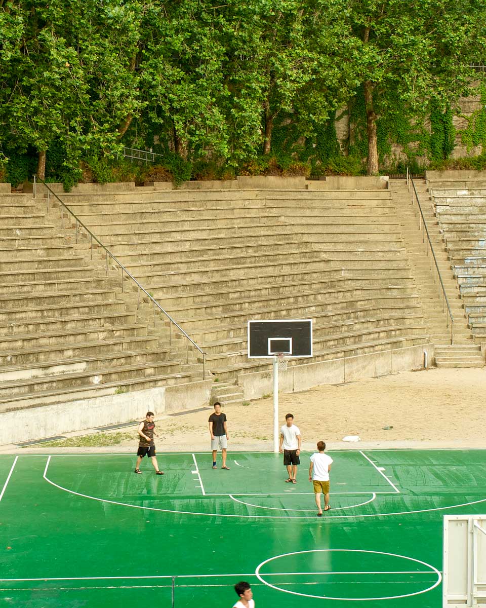 Hongik university in Seoul, South Korea