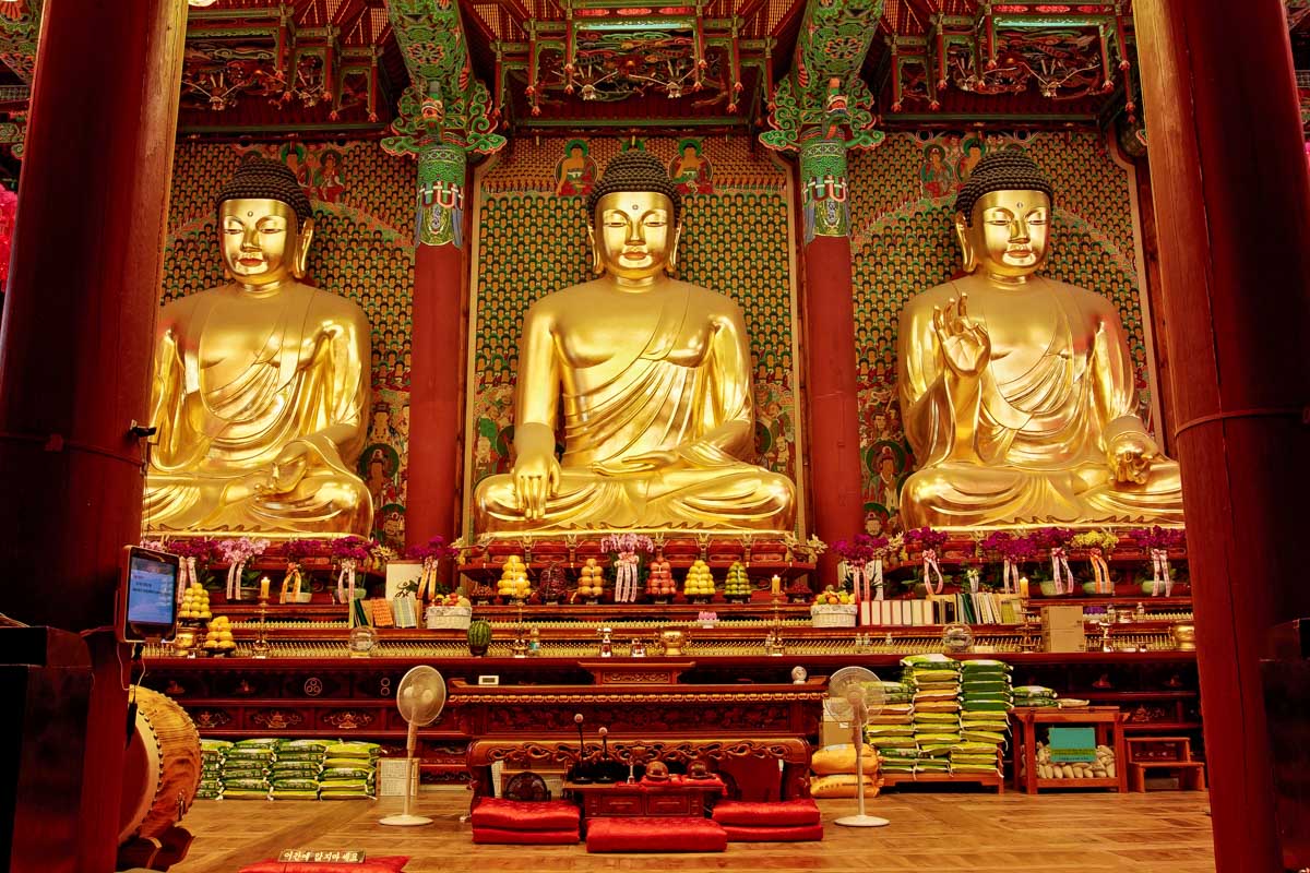 Jogyesa Temple in Seoul South Korea