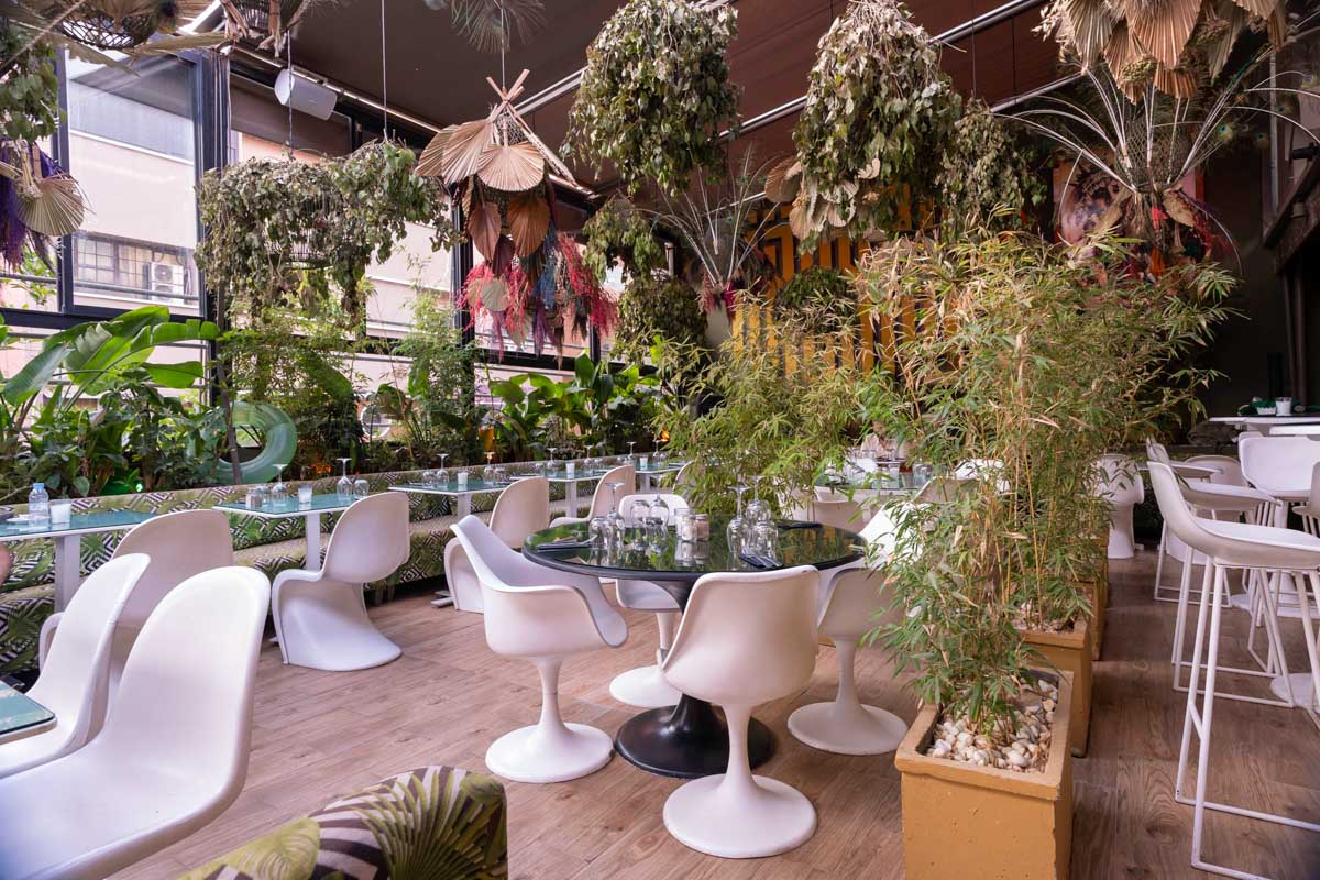 KECHMARA ROOFTOP BAR RESTAURANT in Marrakech Morocco