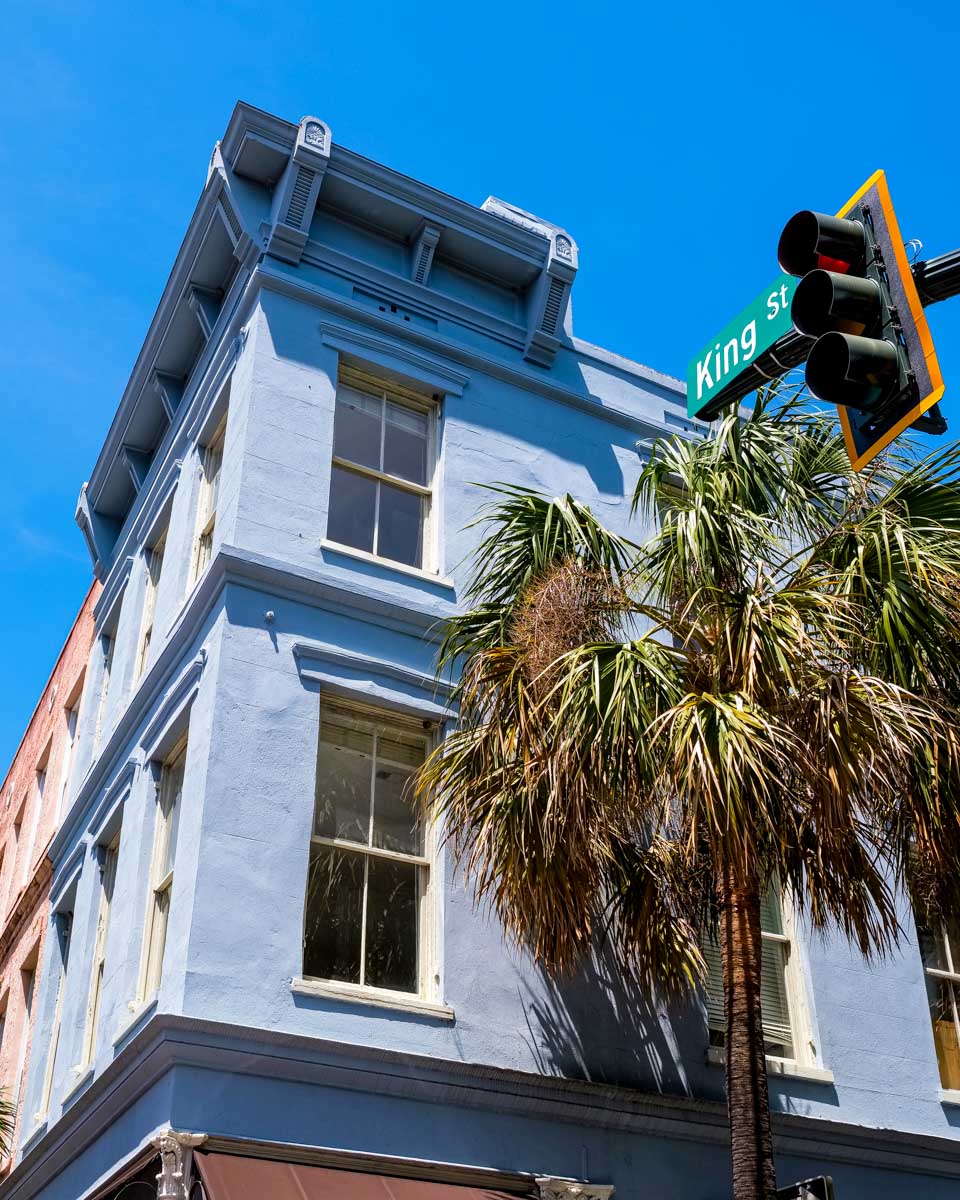 King Street in Charleston South Carolina