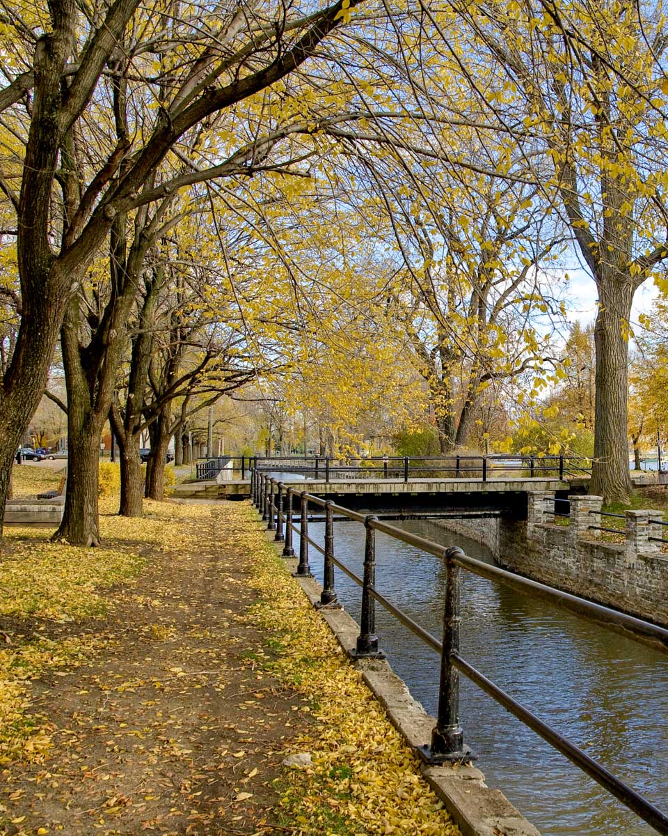 Lachine Canal in Montreal Quebec