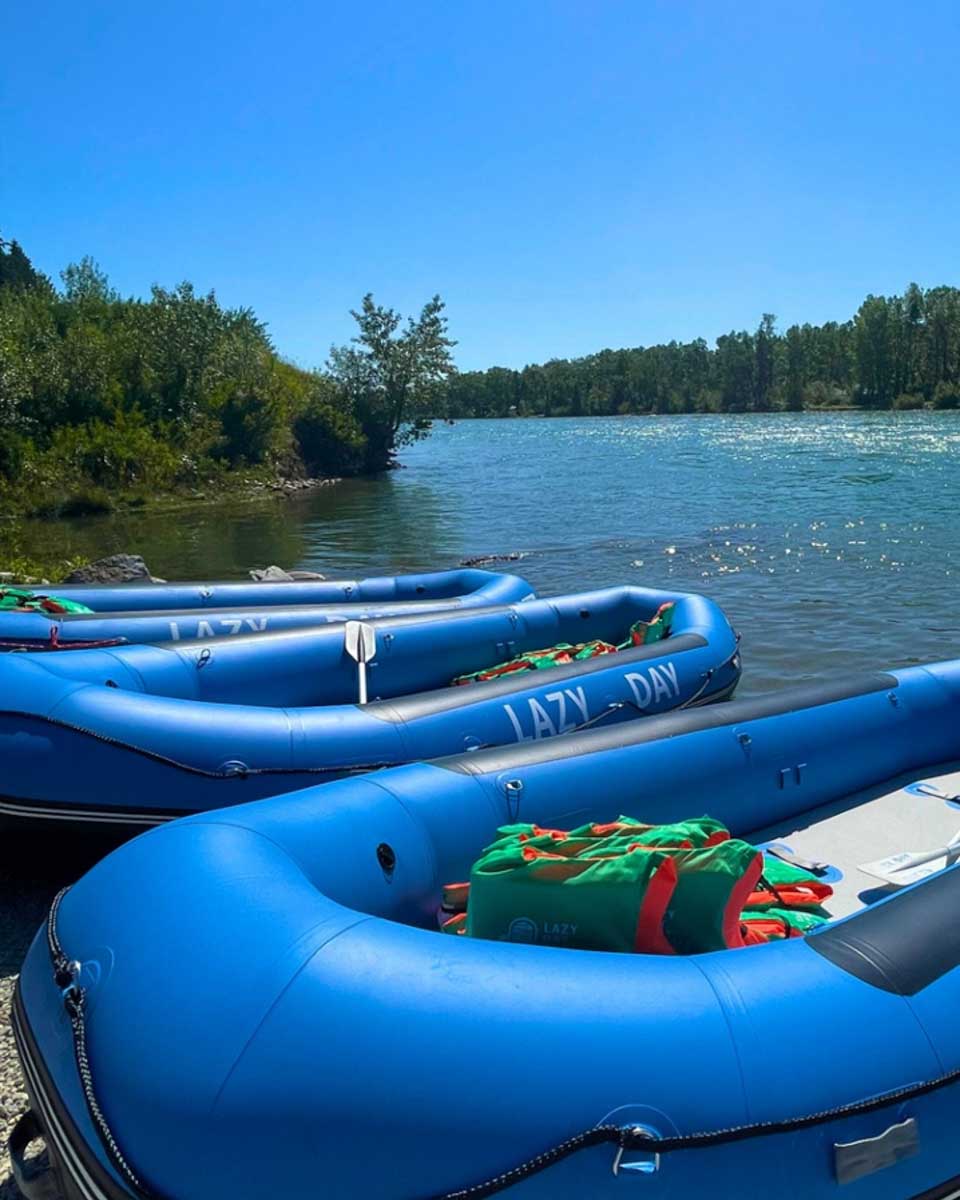Lazy Day Raft Rentals in Calgary Alberta