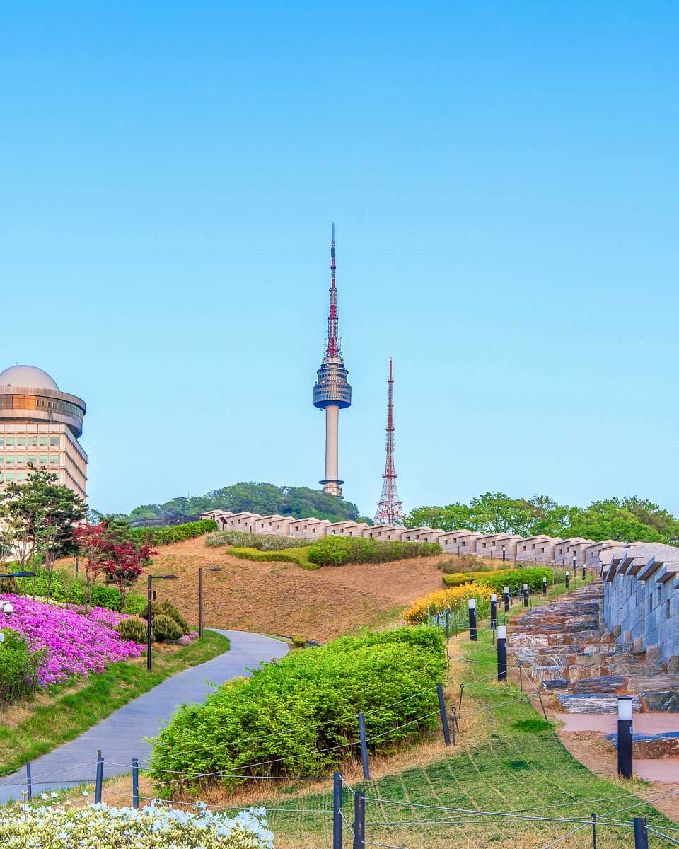 N Seoul Tower in Seoul South Korea