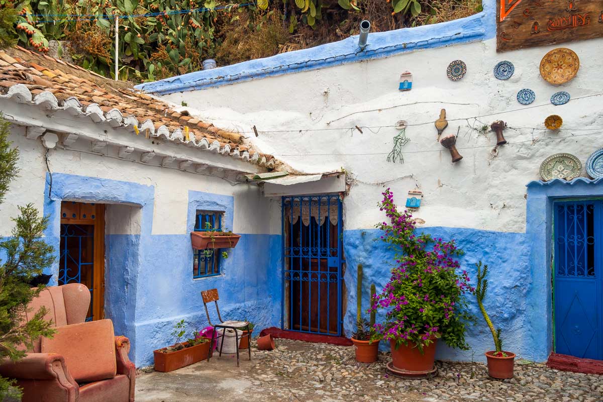 Neighborhood of Sacromonte, Granada Spain seen on an ebike tour