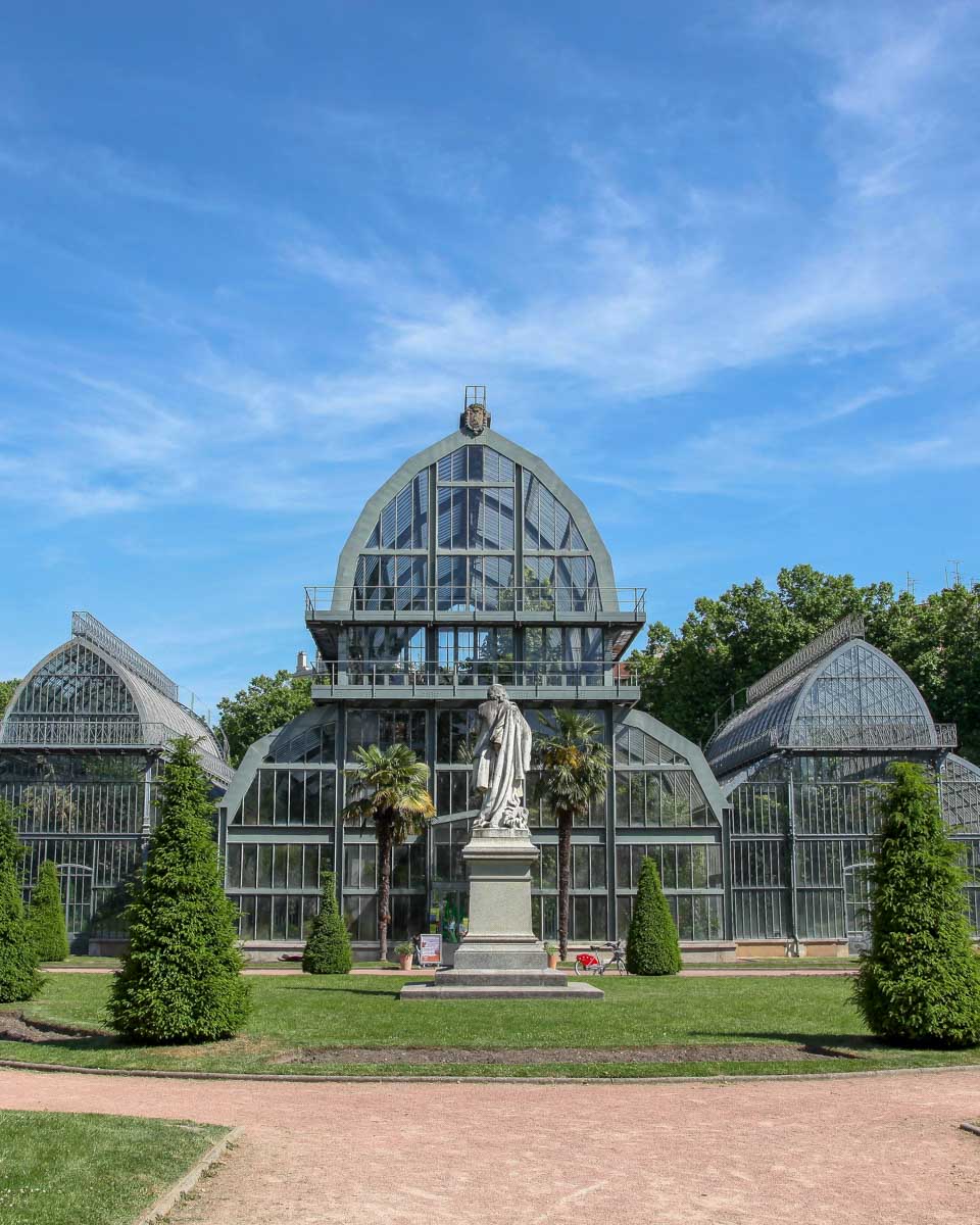 Part of Parc de la Tête d'Or in Lyon France