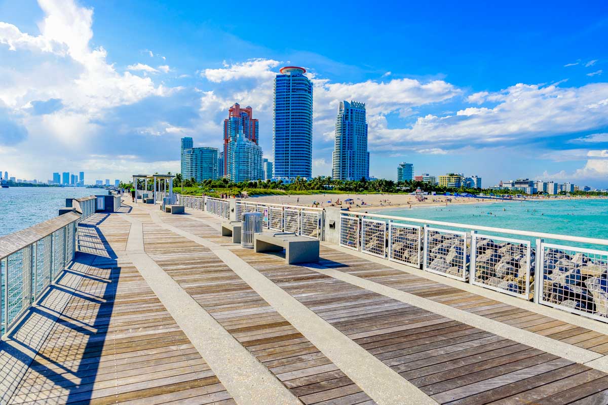 South Pointe Park in Miami Florida