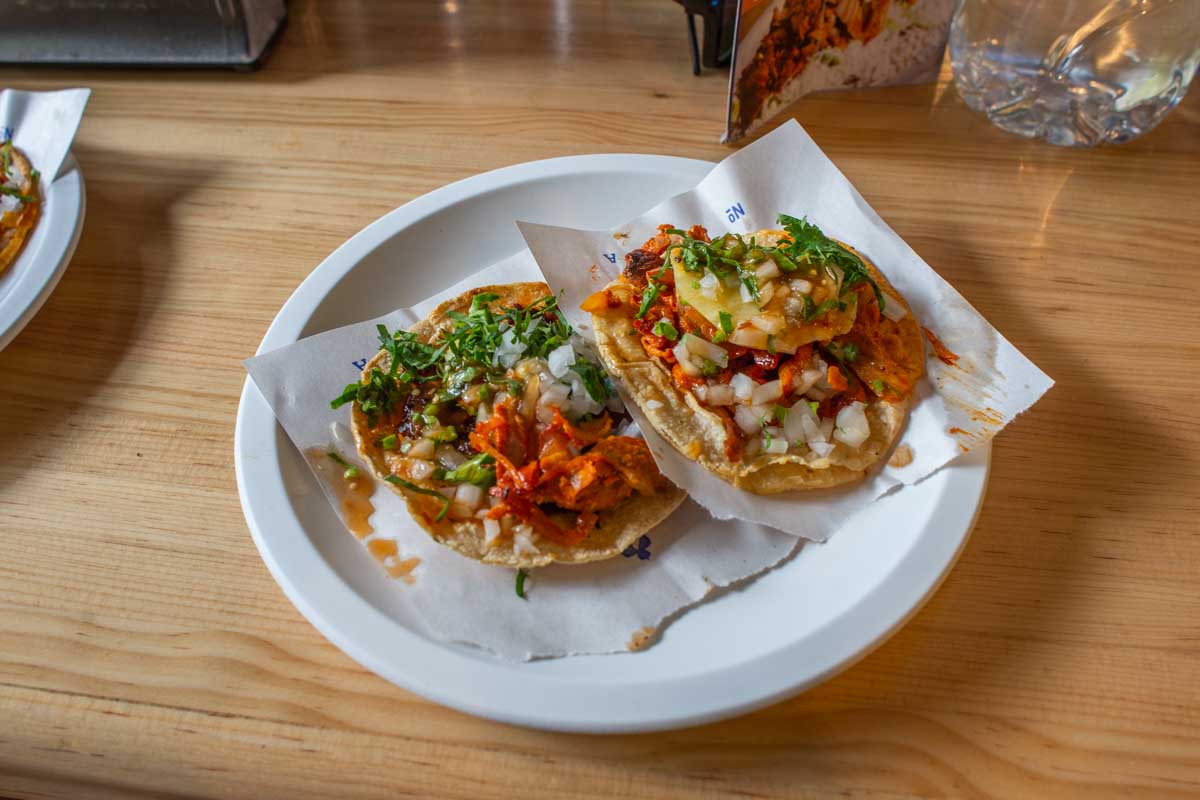 Tacos eaten on Big Island Hawaii