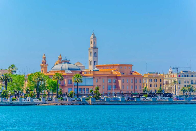 The Lungomare Nazario Sauro Bari Waterfront in Italy 1