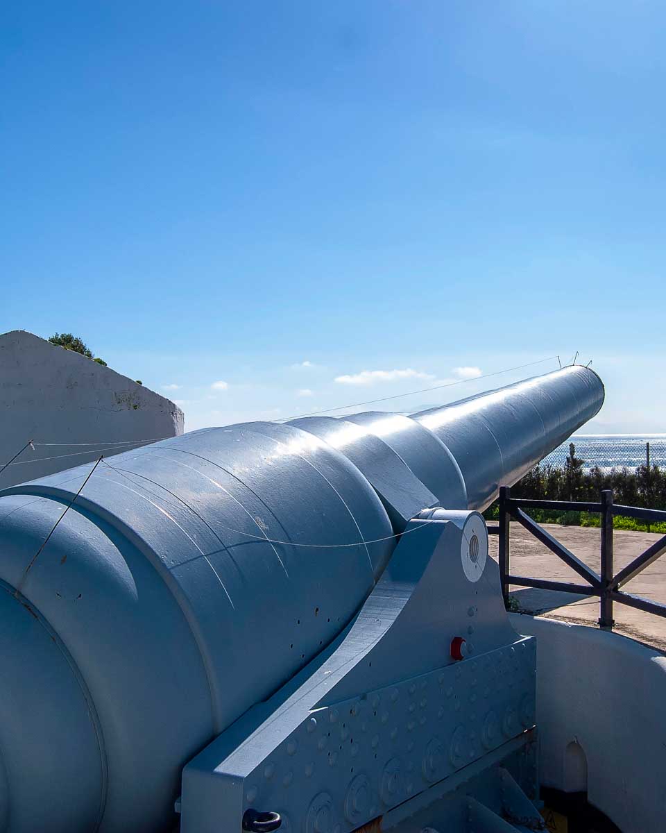 The largest canon in the world at Fort Rinella in Malta