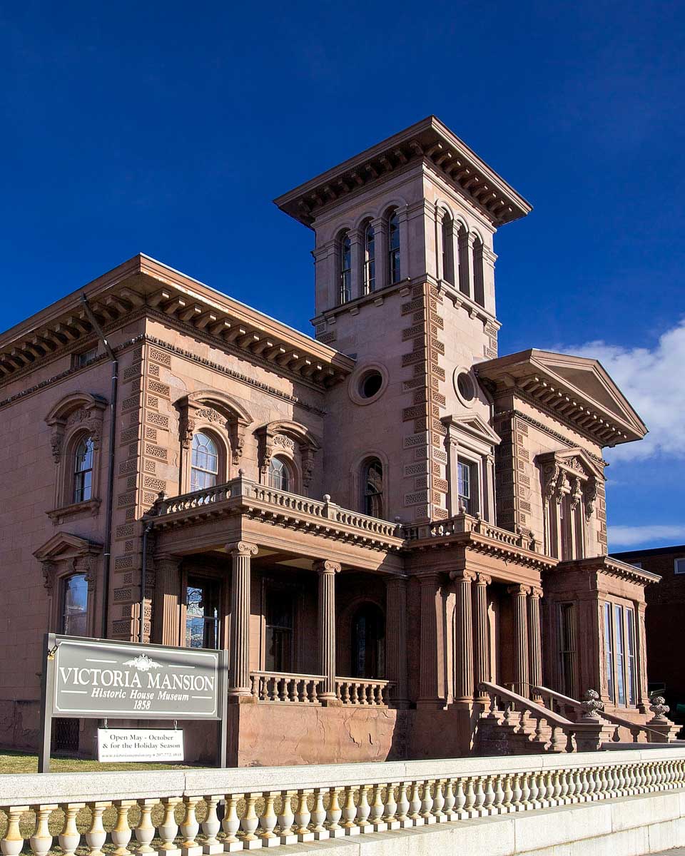 Victoria Mansion in Portland Maine