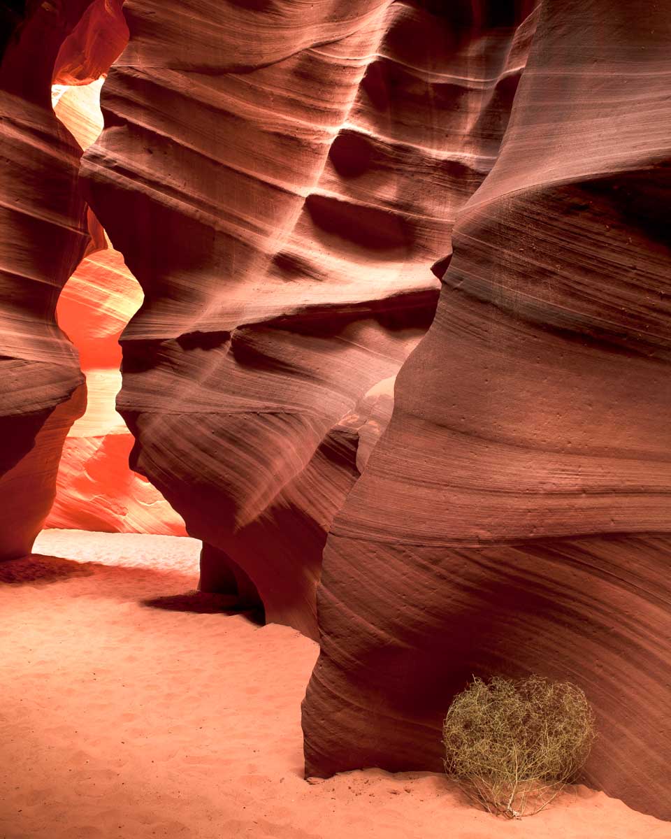 Waterhole Canyon seen on a guided hike from Page Arizona (1)