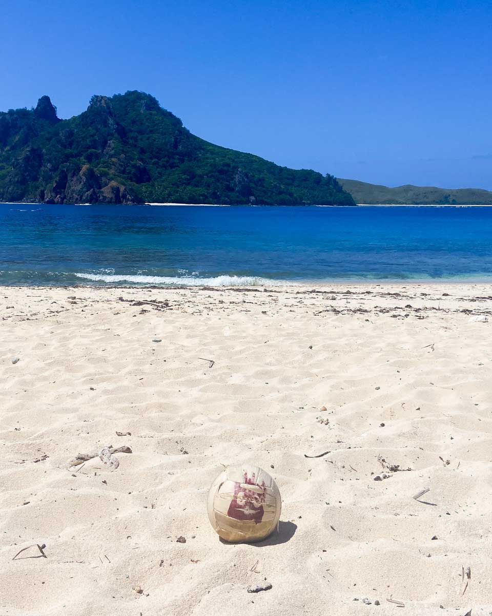 Wilson on Monuriki Island in Fiji