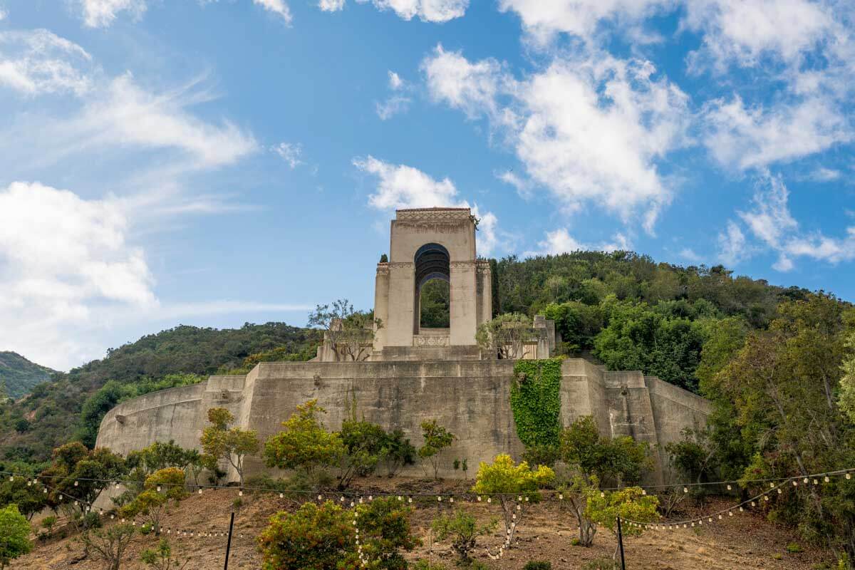 Wrigley memorial and botanic gardens on Catalina Island, California