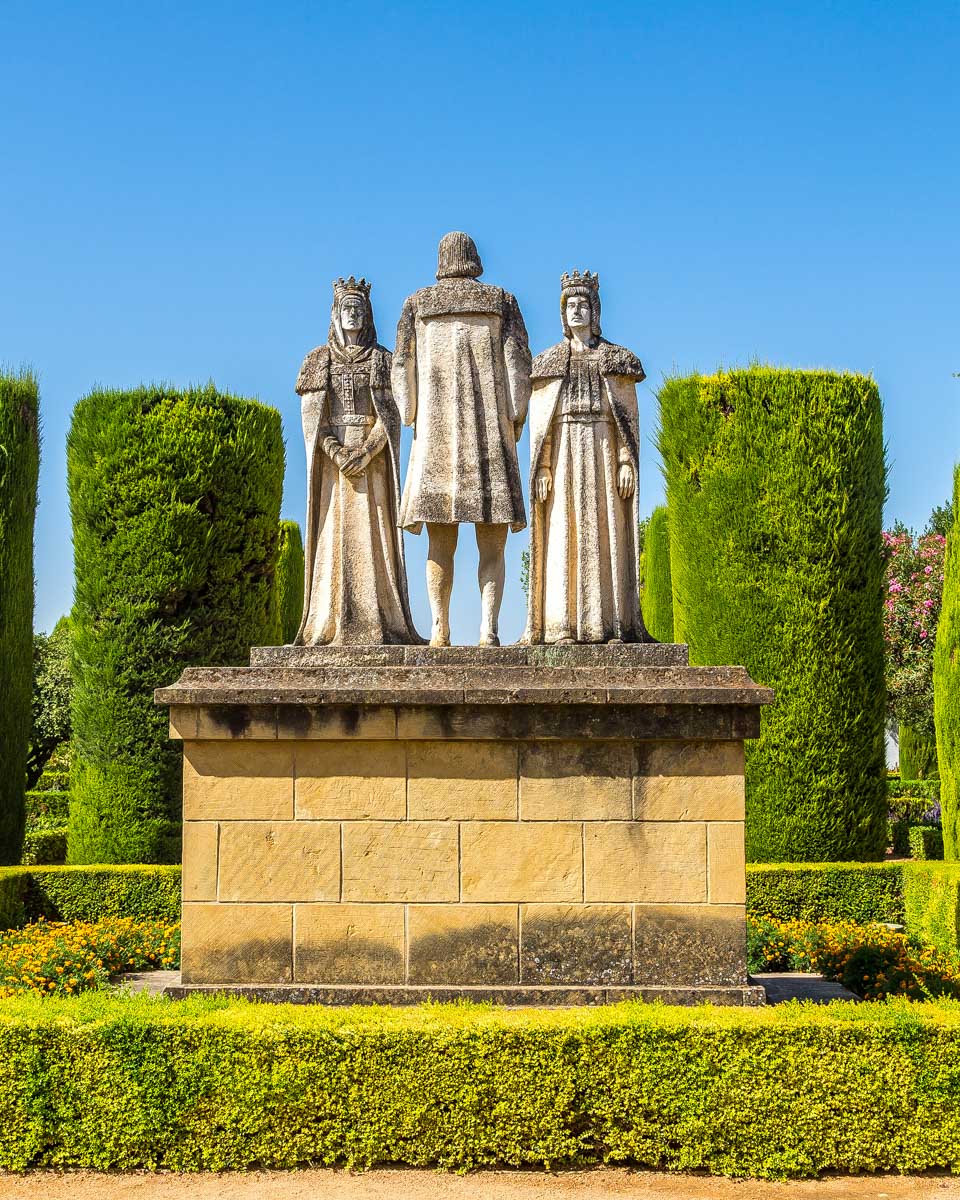 alcázar de los reyes cristianos in Cordoba Spain