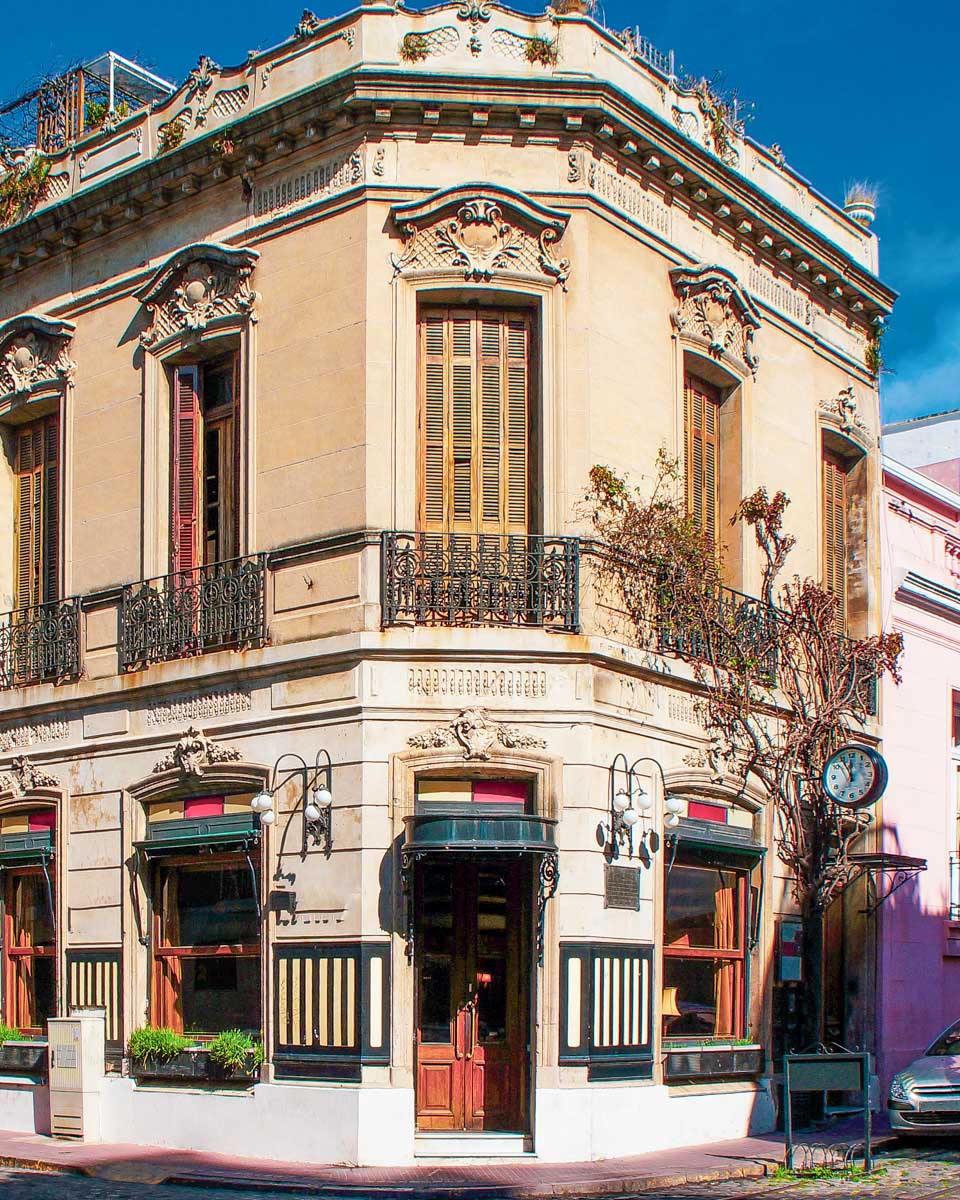 A building in San Telmo Buenos Aires Argentina