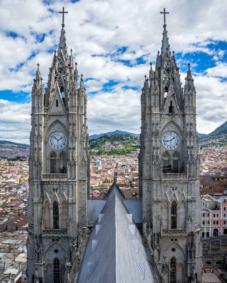 Basilica del Voto Nacional seen in Quito Ecuador (1)