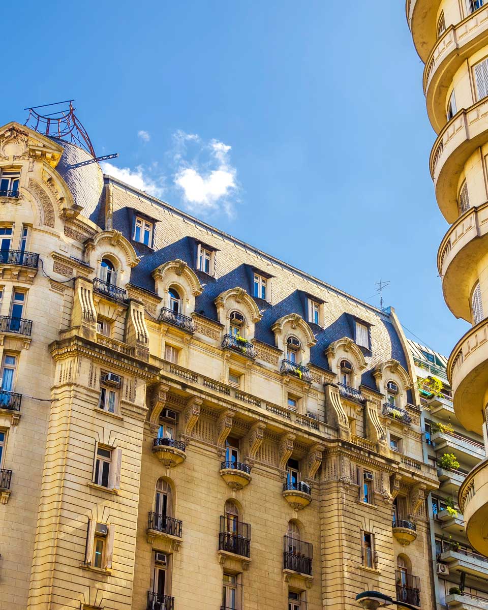 Buildings-in-Recoleta-in-Buenos-Aires Argentina