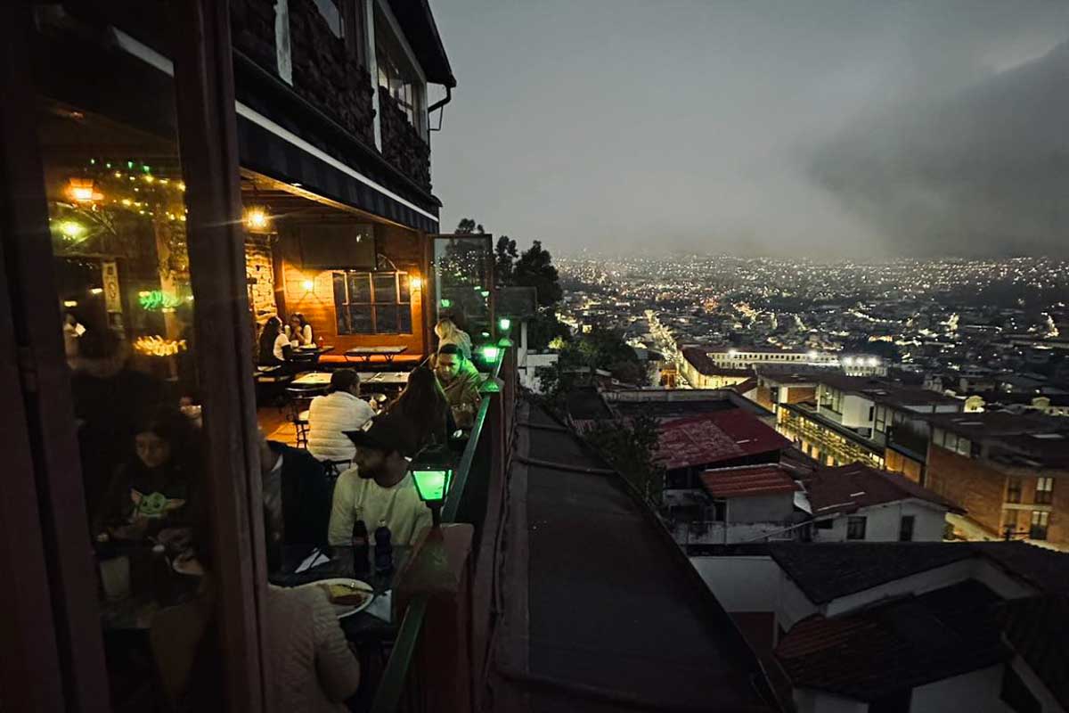 Cafe Mosaico in Quito Ecuador