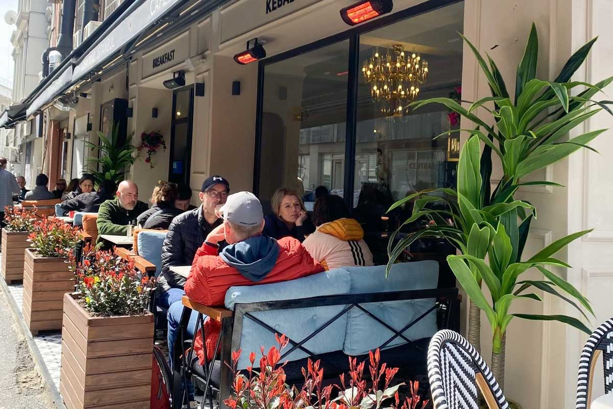 Central Istanbul Cafe & Restaurant in Istanbul Turkey