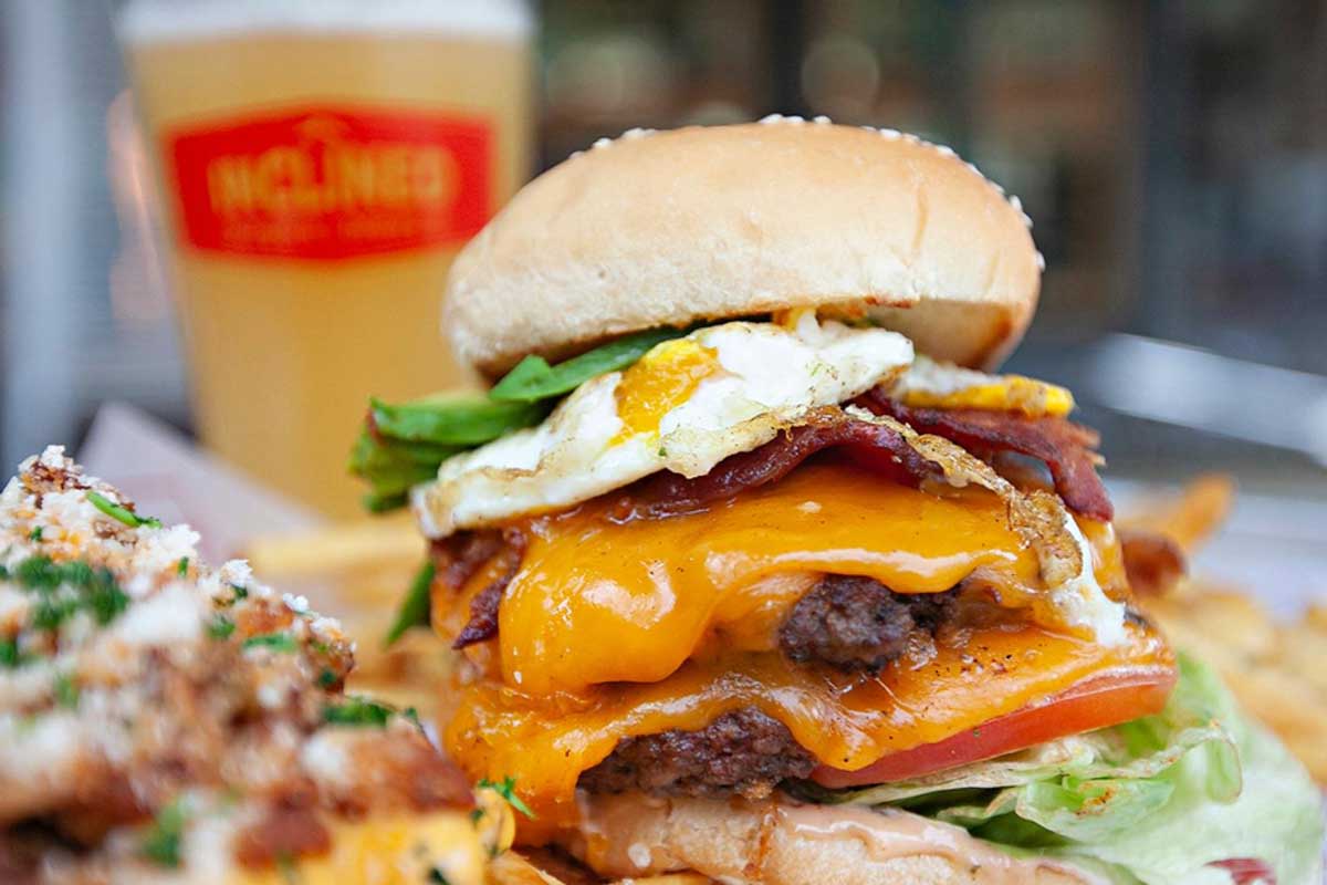 Inclined Burgers + Brews on Lake Tahoe