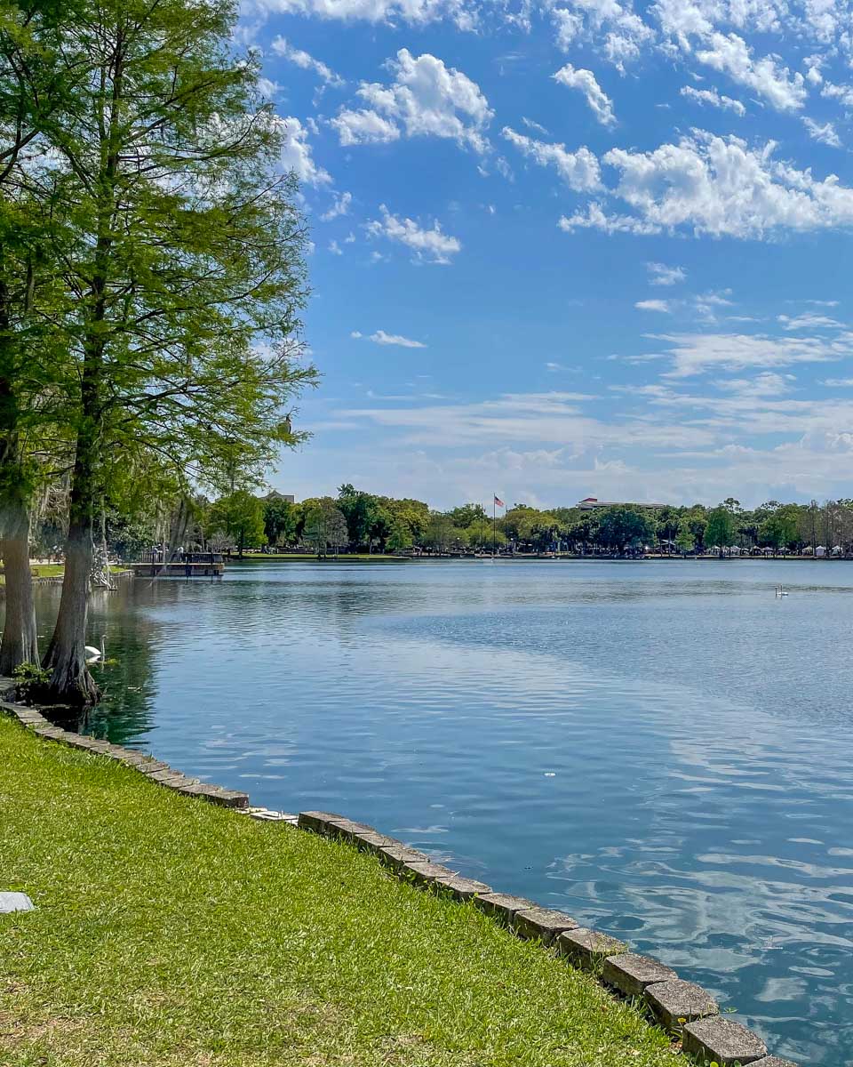 Lake Eola Park in Orlando Florida
