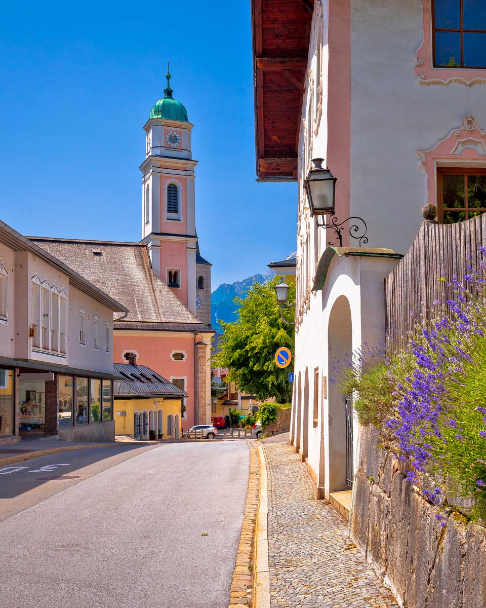 Part of Berchtesgaden in Germany on a salt mines tour from Salzburg Austria