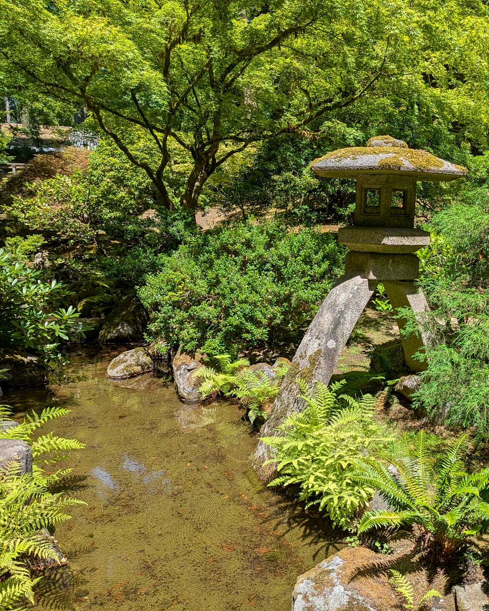 Portland Japanese Garden in Portland Oregon