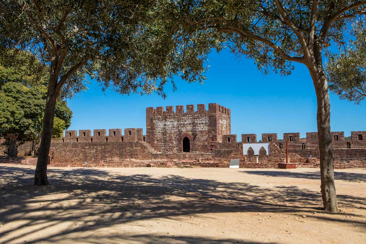 Silves Castle seen on a wine tour from Albufeira Portugal 1