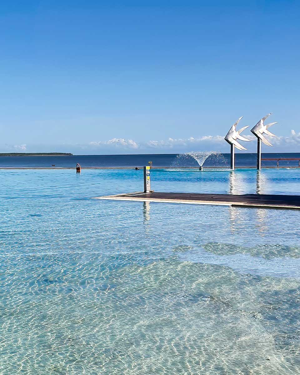 The Cairns Lagoon in Cairns Australia 1