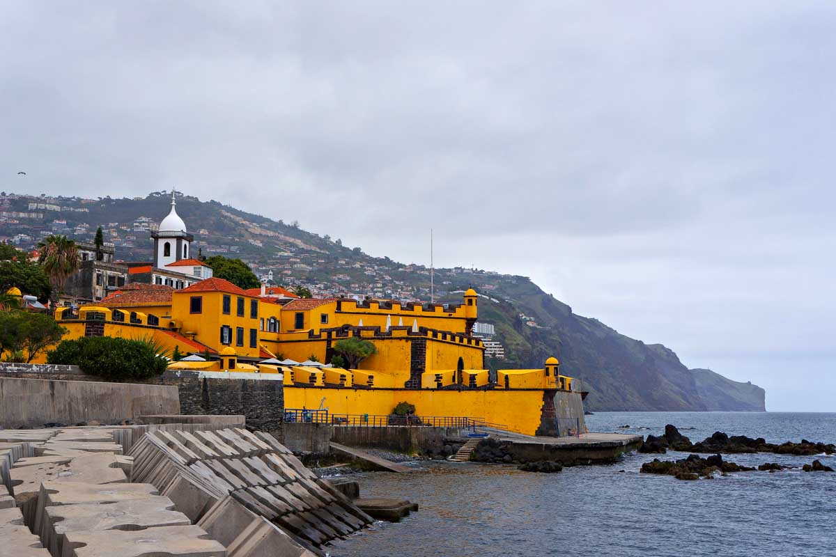The San Tiago Fort in Funchal, Madeira Portugal