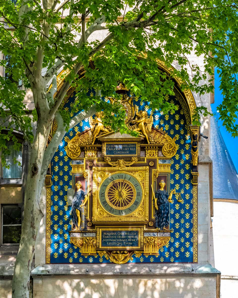 Tour de l'Horloge in Paris France