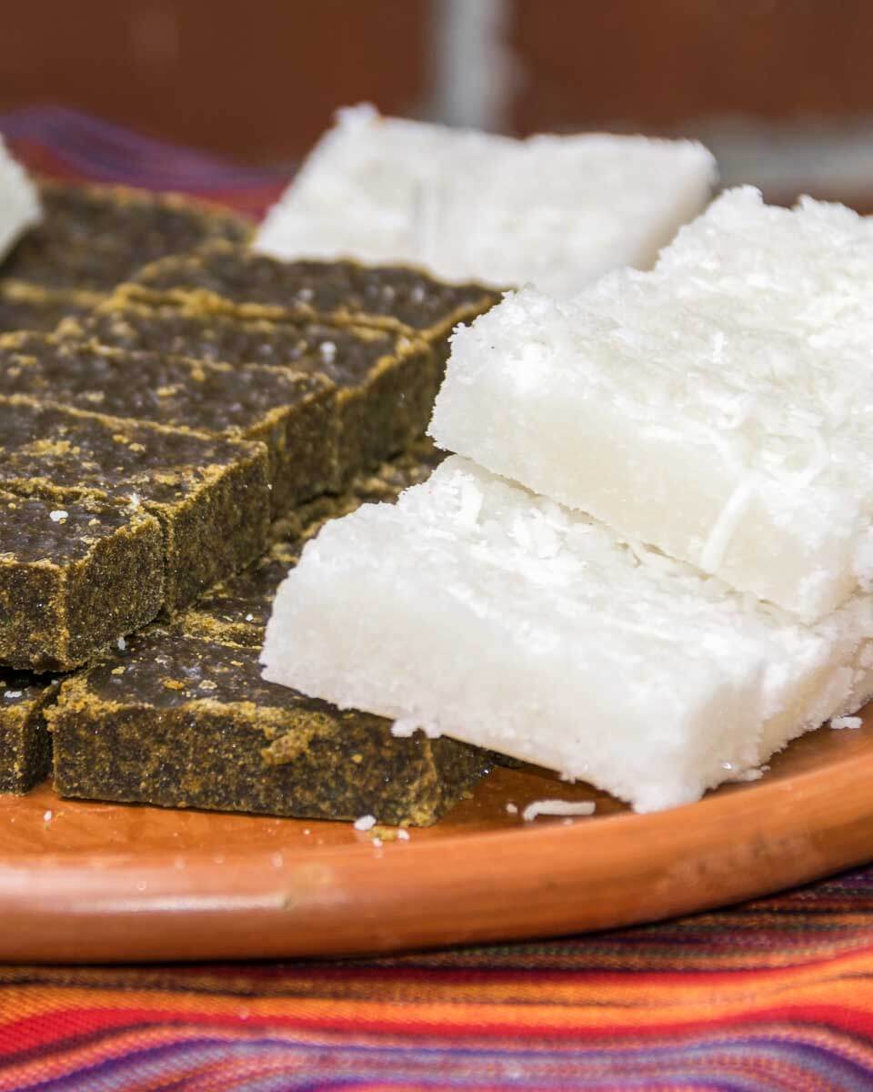 Traditional Guatemalan candy eaten on a tour from Antigua Guatemala