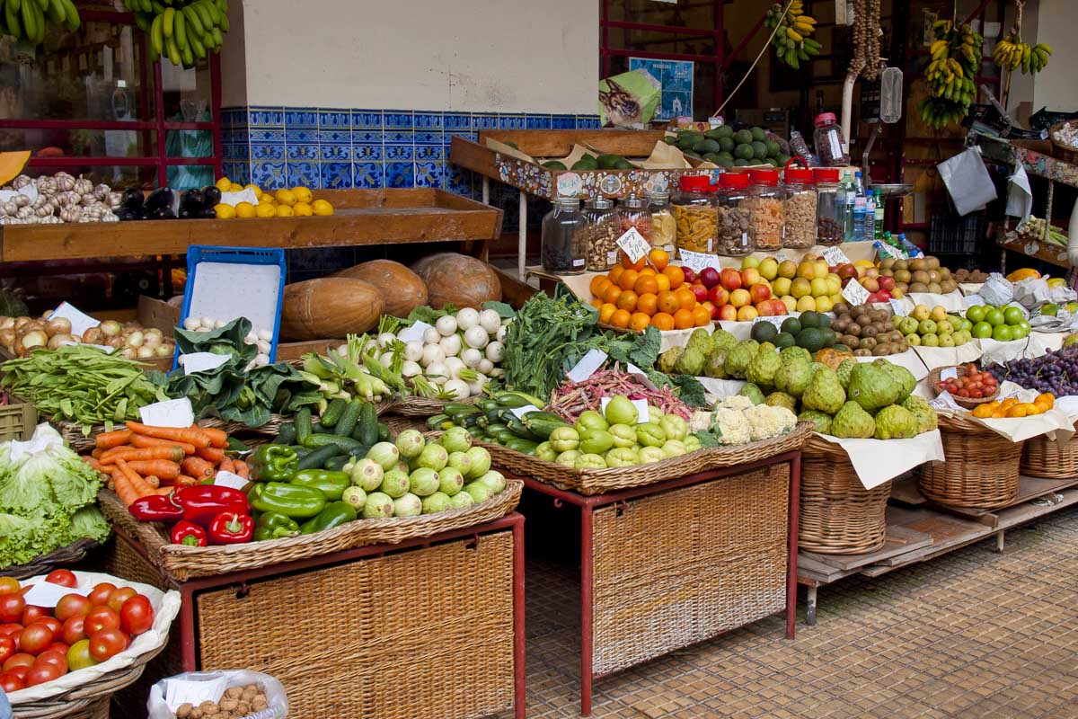 mercado dos lavradores in Madeira Portugal