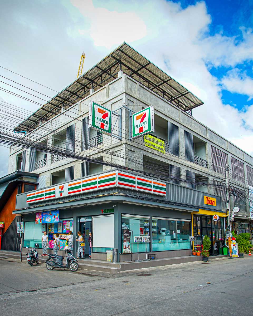 A 7 eleven in Chiang Mai Thailand