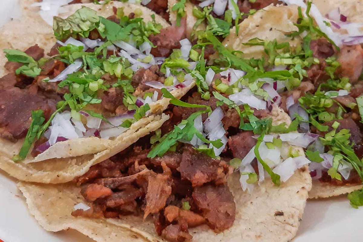 Al-Pastor-tacos-in-Playa del Carmen Mexico