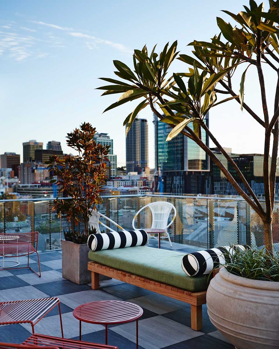 Alex Hotel & Shadow Wine Bar in Perth Australia