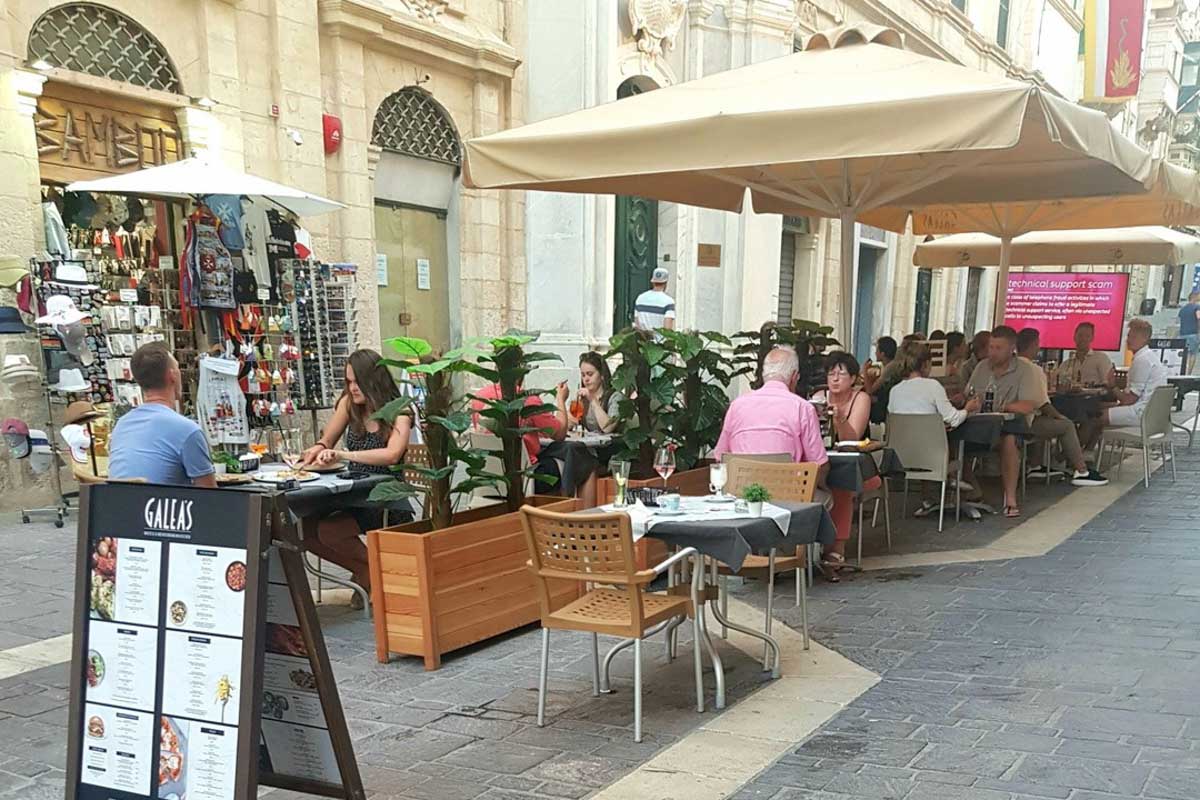 Galea's kitchen in Malta