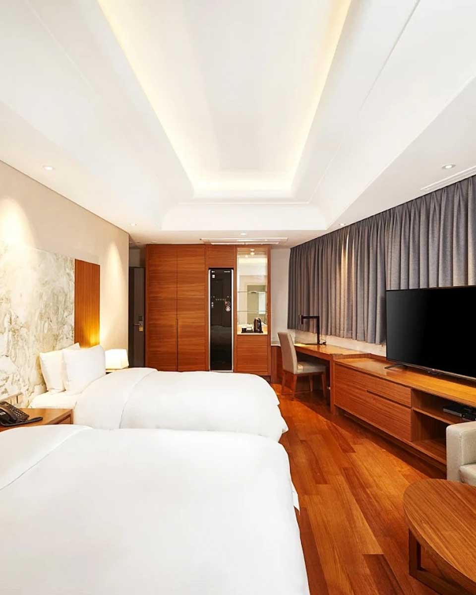 Hotel Room at Arban Hotel in Busan South Korea