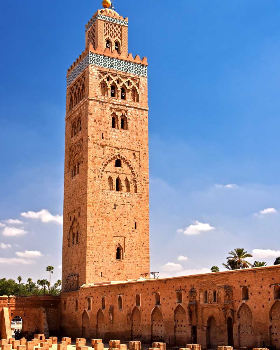 Koutoubia Mosque in Marrakech Morocco