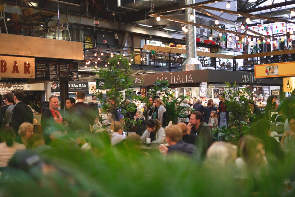 Mathallen Oslo in Oslo Norway