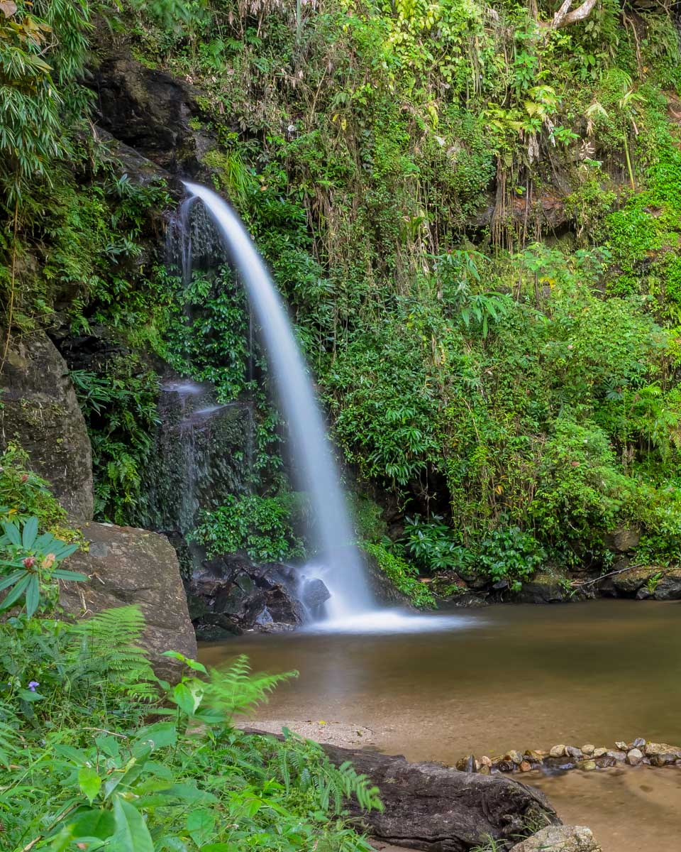 Mon Tha Than waterfall in Chiang Mai Thailand