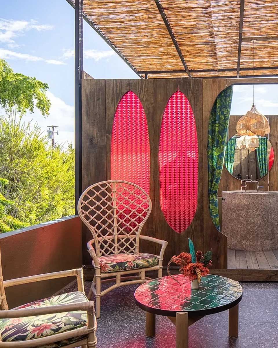 Outdoor balcony at DREAMCATCHER by DW in San Juan