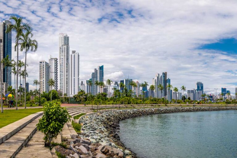 Panama City Panama cityscape