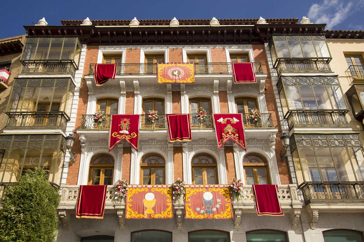 Plaza de Zocodover in Toledo Spain