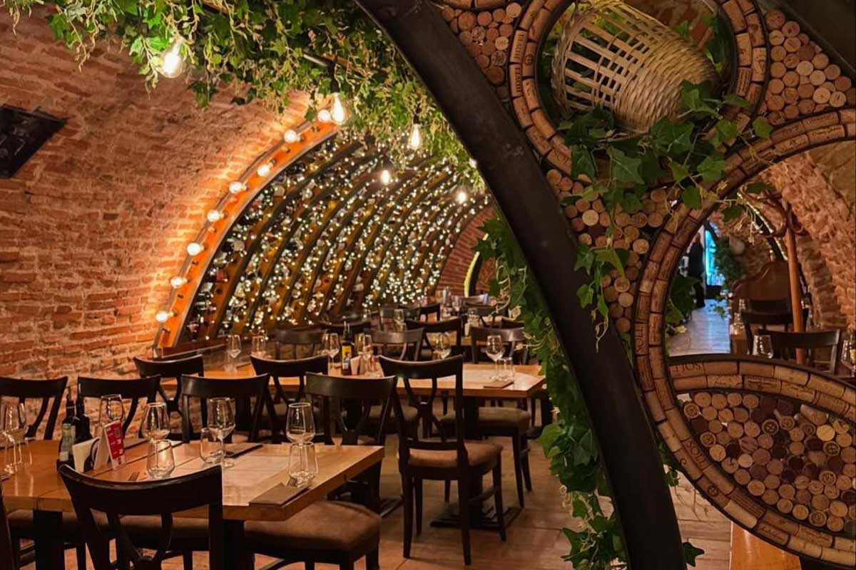 Restaurant Hanu' lui Manuc in Bucharest Romania