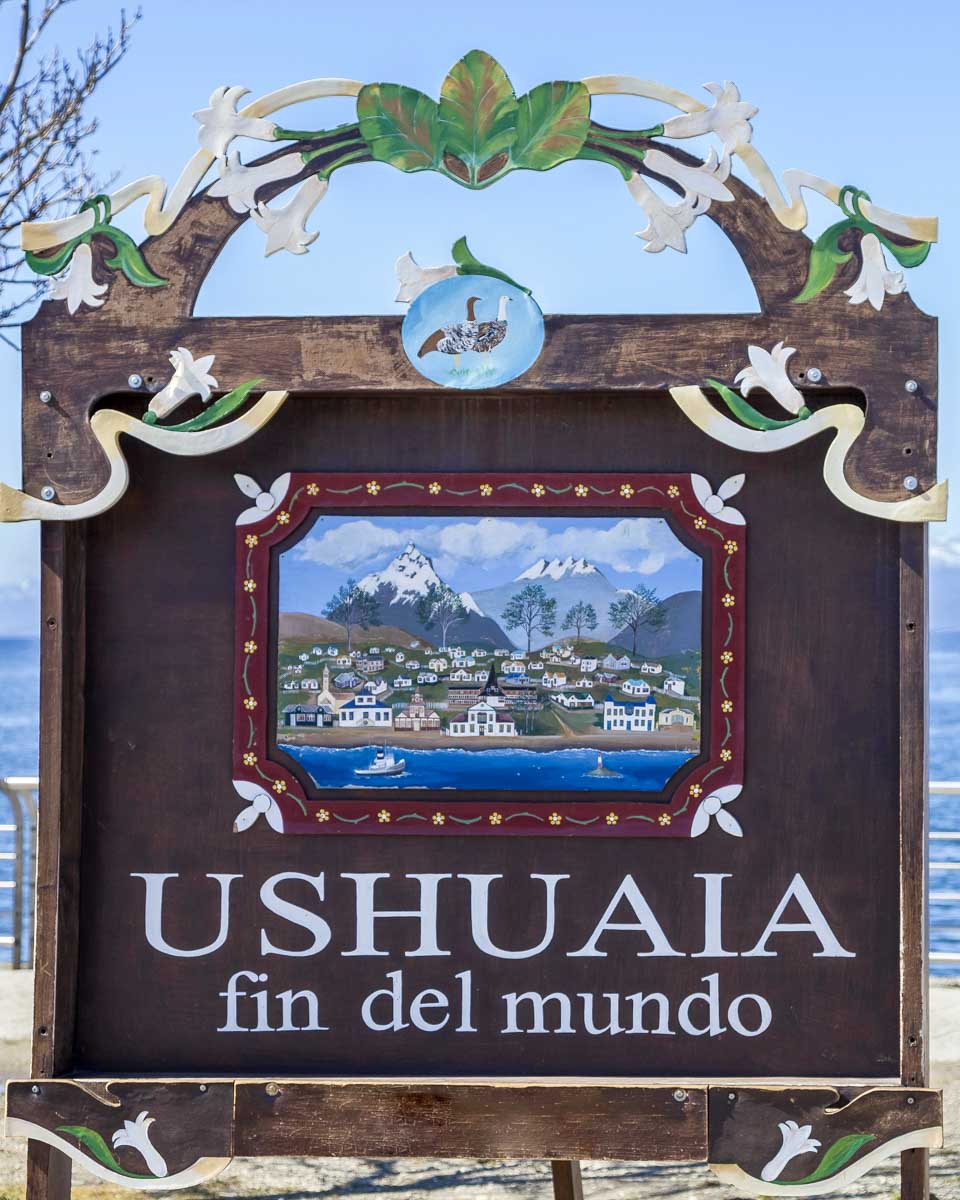 Sign for the end of the world in Ushuaia Argentina (1)