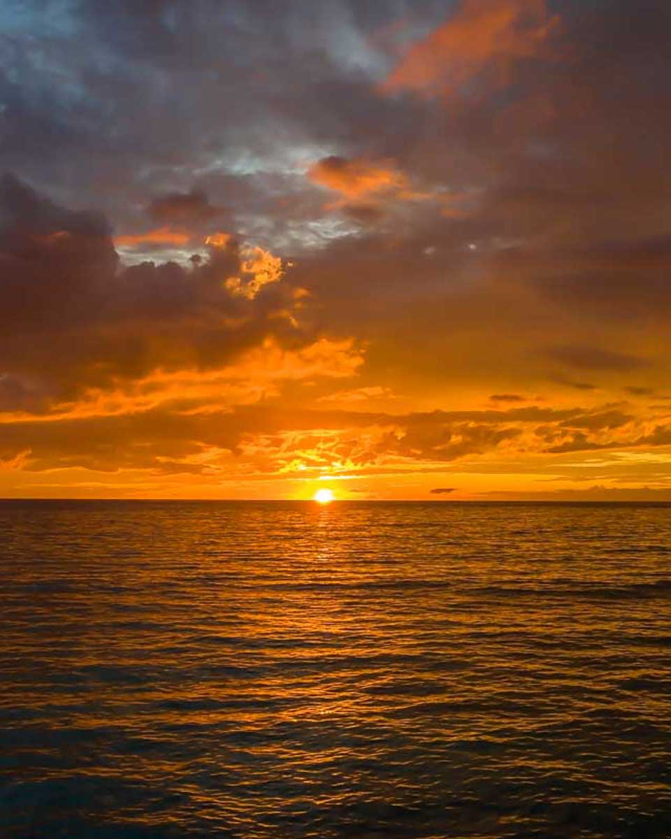 Sunset-on a cruise in Bermuda