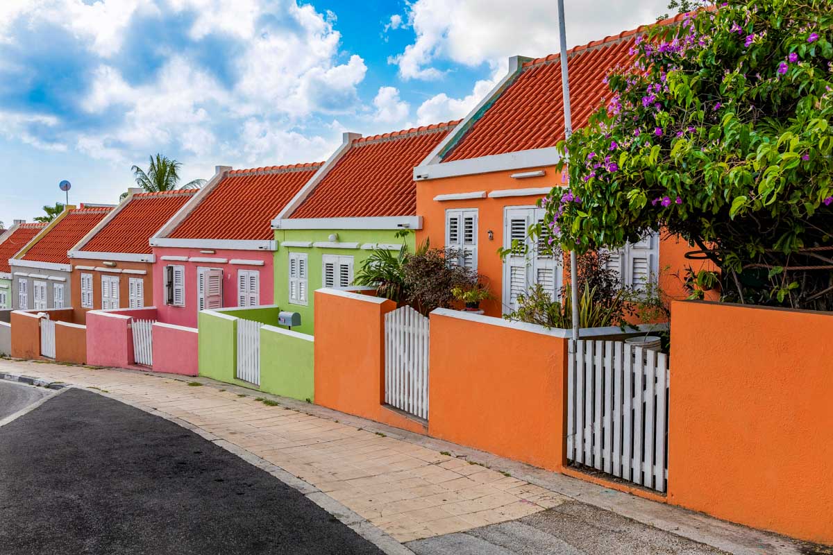 Willemstad Otrabanda in Curacao